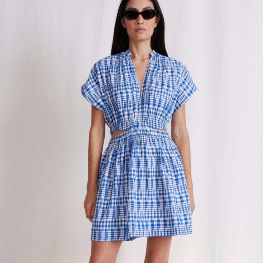Apiece Apart cut-out mini dress